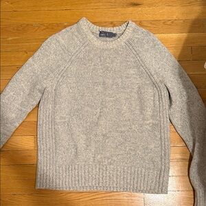 Men's Gray Sweater Vince Wool
